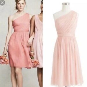 J.Crew Kylie Dress- silk in Misty Rose sz 0 Tall